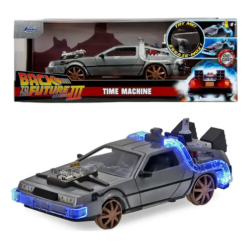 De Volta Para o Futuro Corgi Delorean & Doc 1:36 Visualização