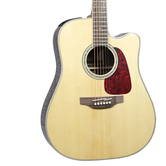 Violão Takamine Gd71ce Aço Eletrico Natural Regulado