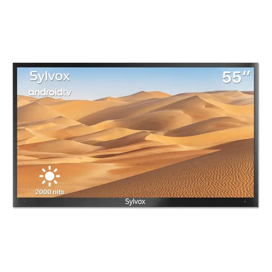 Televisor Exterior 55 Sylvox 2000nits, Resistente, Pool Pro
