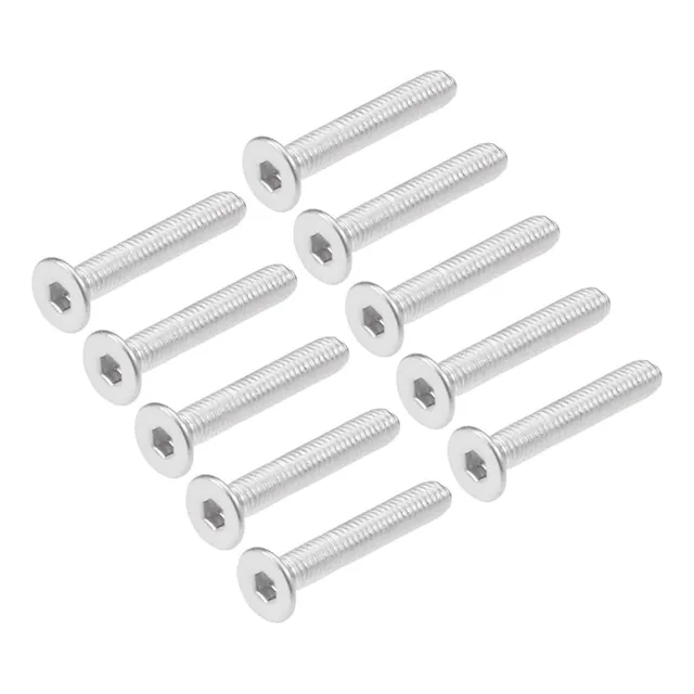 Tornillos De Acero Inoxidable 304 M3x18mm Cabeza Plana
