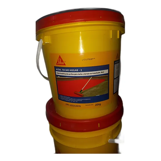 Acril Techo Hogar 3 Rojo  20 Kg