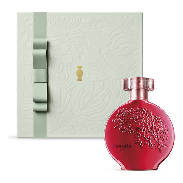 Presente Dia Das MĂŁes Floratta Red: ColĂ´nia 75ml + Caixa De Presente Presente Dia Das MĂŁes Floratta Red: ColĂ´nia 75ml + Caixa De Presente