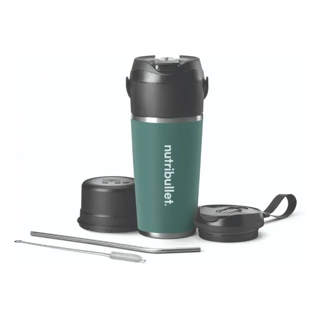 Nutribullet Flip Portatil Eucalipto Carga Usb Verde Oscuro