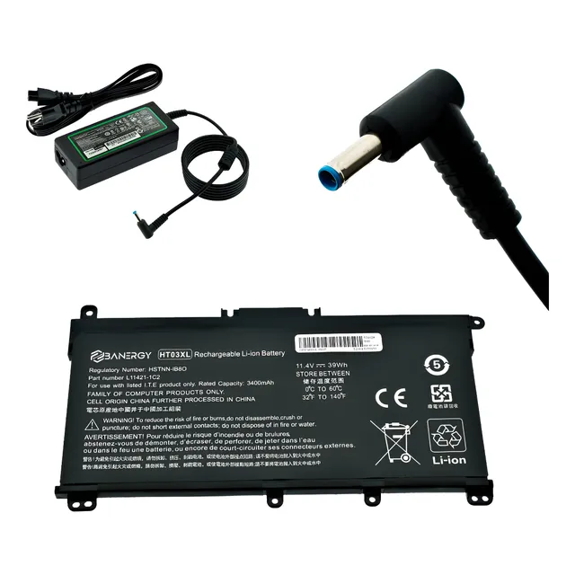 Kit Hp Cargador Y Batería Ht03xl 15-cw0x 14-cm0 15-cs0 15-da