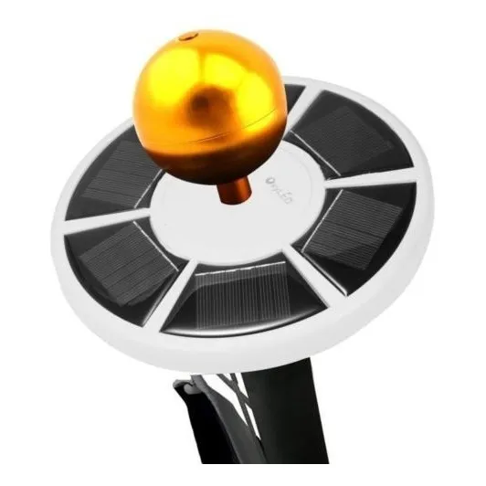 Oxyled Solar Actualizado Asta 20leds Luz De Montaje Superior