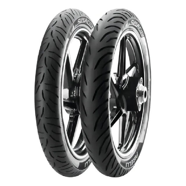 Pneu Cg 160 Titan Fan Start Pirelli Super City S/ Camara