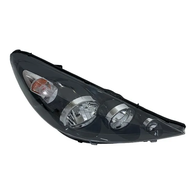 Faro Derecho Para Peugeot 207 Fondo Negro