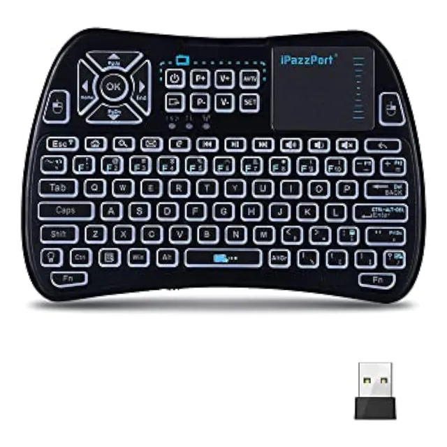 Ipazzport Mini Teclado Bluetooth (ir Learning),