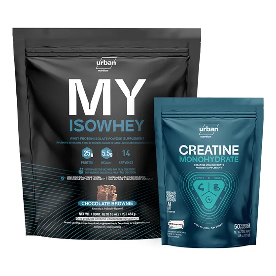 Combo Proteína My Isowhey 1lb+creatina Monohidrata Creapure