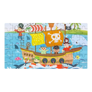 Quebra Cabeça Capitão Pirata Na Lata Desafio 22x13cm Prime Quebra Cabeça Capitão Pirata Na Lata Desafio 22x13cm Prime
