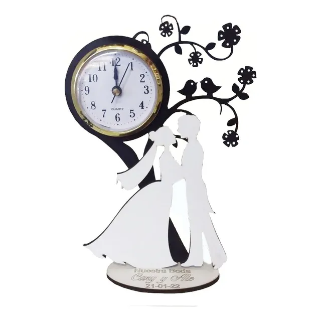 10 Souvenir Personalizado Boda Casamiento Fiesta Reloj