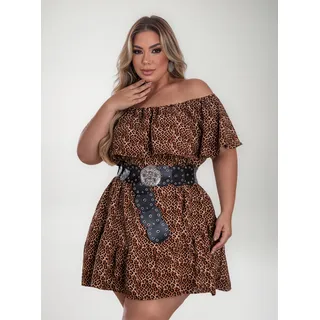 Macaquinho Plus Size Feminino Short Saia Rodeio Boho Grande Macaquinho Plus Size Feminino Short Saia Rodeio Boho Grande