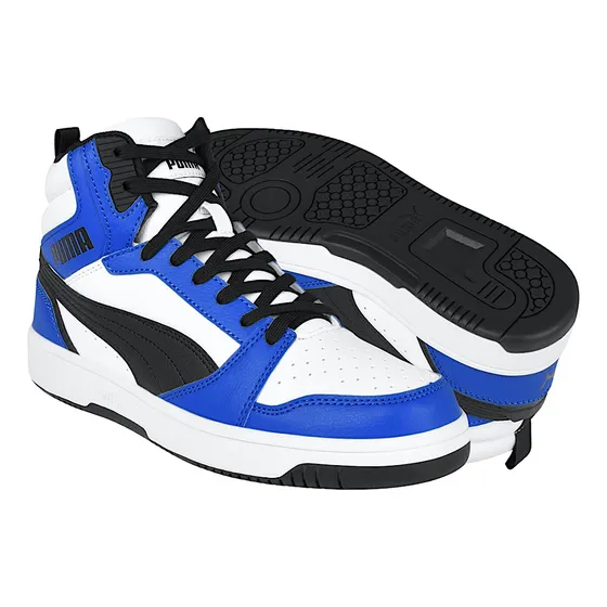 Tenis Joven Puma Rebound Layup 39383106 Simipiel Bco
