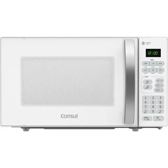 Micro Ondas 20 Litros 10 Níveis De Potência Cma20bb Consul Cor Branco