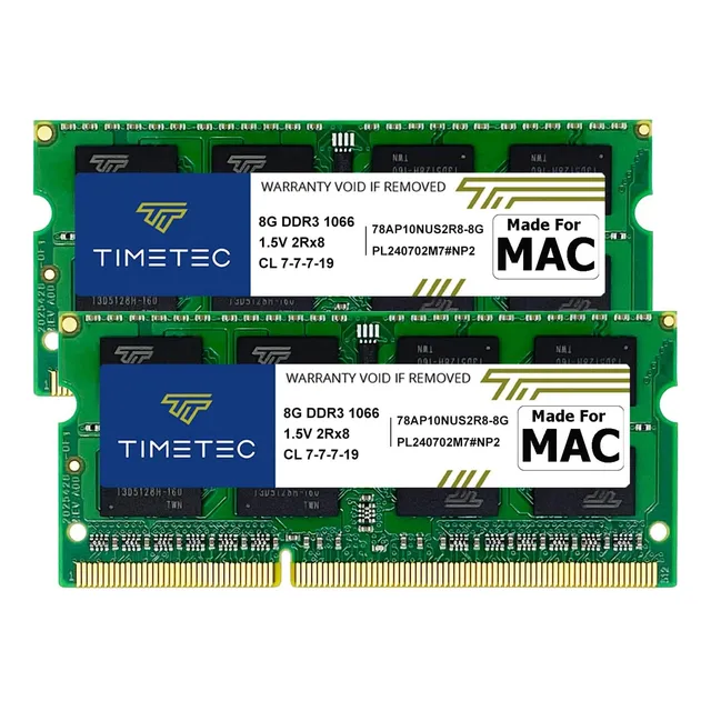 Timetec Kit De 16 Gb (2 X 8 Gb) Compatible Con Ddrmhz 1066