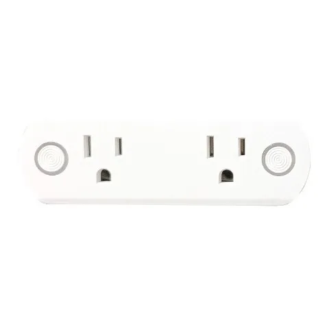 Toma Enchufe Doble Inteligent Wifi Smart Plug, Alexa, Google