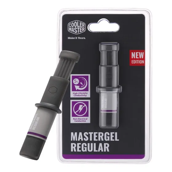 Pasta Térmica Cooler Master Mastergel Regular Seringa 1,5ml Cinza