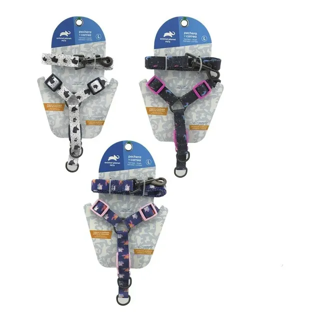 Arnes + Correa Animal Planet Unicornio - (l) 2x35-50