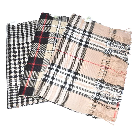 Pack Tres Bufandas Tresher Livianas Estampadas Surtido Estampado Único