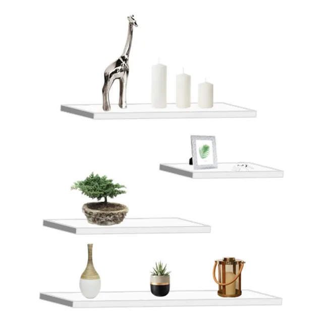 Repisas Flotantes Modernas Set X 4 Un Decoracion Moderna