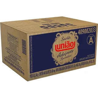 Adoçante SachĂȘ UniĂŁo Premium 5gramas - Caixa C/ 400 Unidades Adoçante SachĂȘ UniĂŁo Premium 5gramas - Caixa C/ 400 Unidades