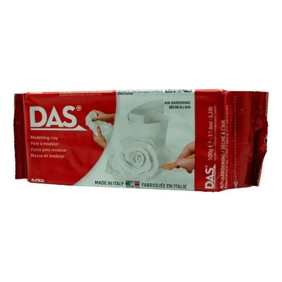 Masa Ceramica Fria Blanca De 500 Gramos Das