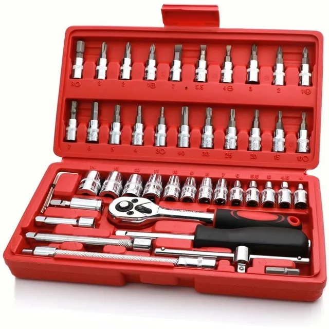 Caja De Herramientas / Dados / Ratchet 46 Piezas Cod 2720