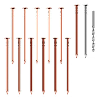 Kit De Pregos De Cobre De 14 Peças Para Matar Árvores, Cobre Kit De Pregos De Cobre De 14 Peças Para Matar Árvores, Cobre