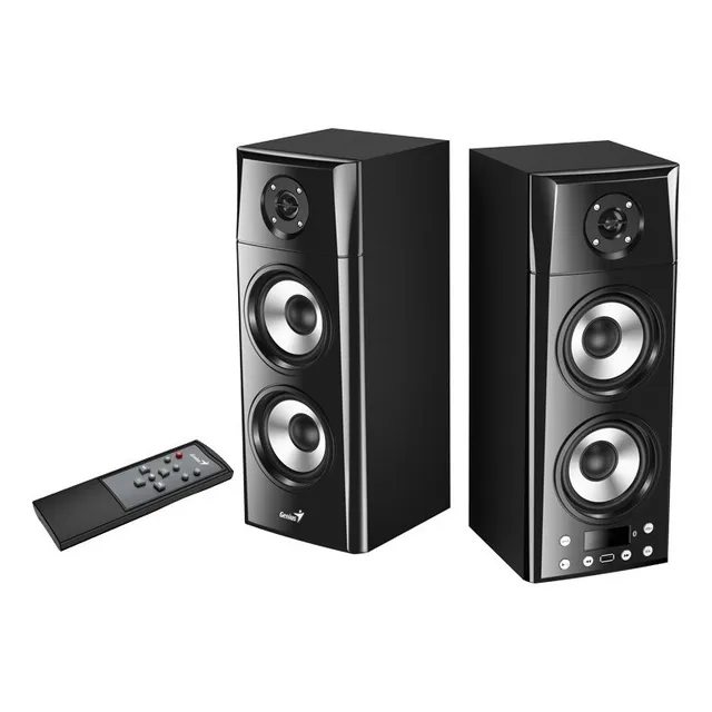 PARLANTE GENIUS PARLANTES SP-HF2800BT CON BLUETOOTH NEGRO 220V