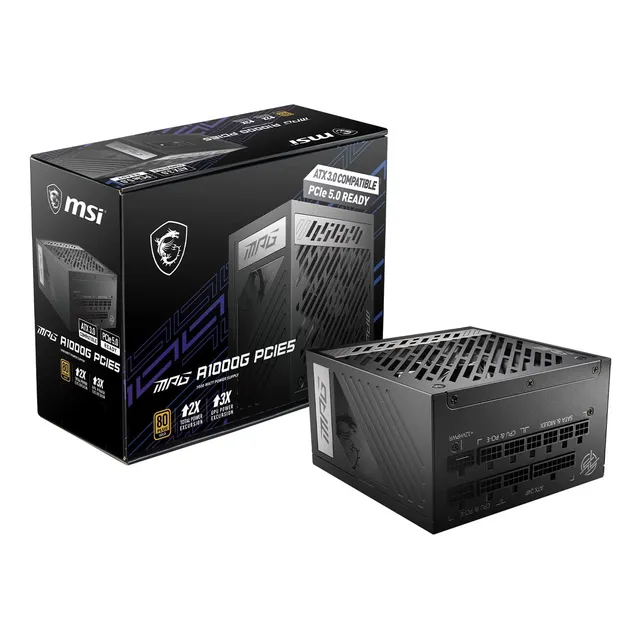 Fuente De Alimentación Msi Mpg A1000g Pcie 5 & Atx 3.0 Ga...