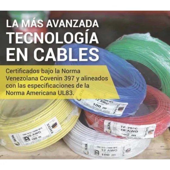 Cable Thw 12 Cabel Sigma Iconel