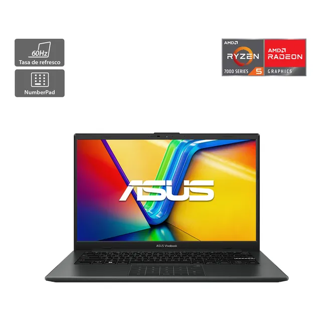 Notebook Asus Vivobook Go 14 E140 AMD Ryzen 5 8gb 512gb SSD 14"