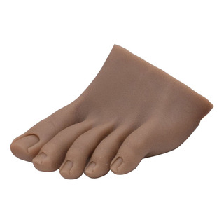 Prótesis Flexible Suave Del Modelo Del Pie De La Práctica De Prótesis Flexible Suave Del Modelo Del Pie De La Práctica De