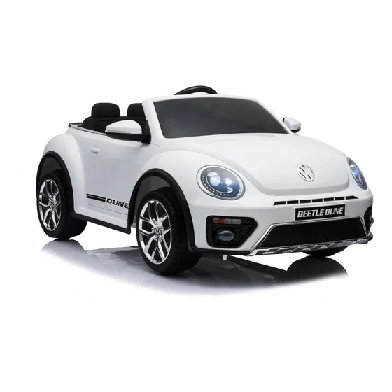 Auto A Batería New Beetle Con Cuero 12v Susp Puertas Rc Usb