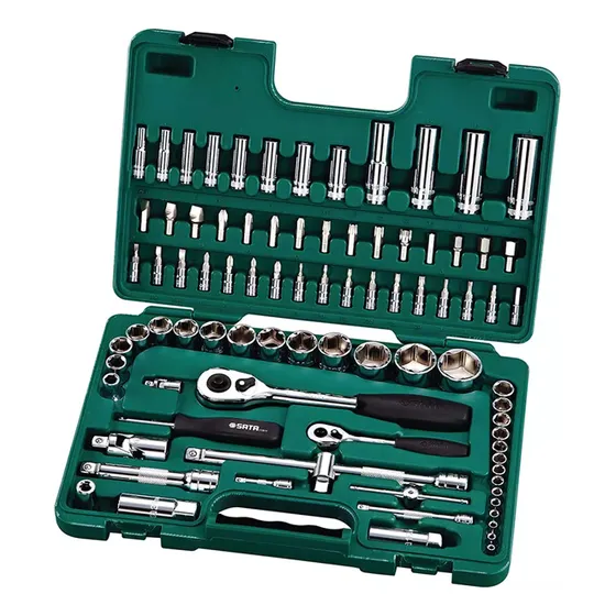 Juego De 86 Copas Métrico 6 Puntos Y Puntas Sata St09013sj