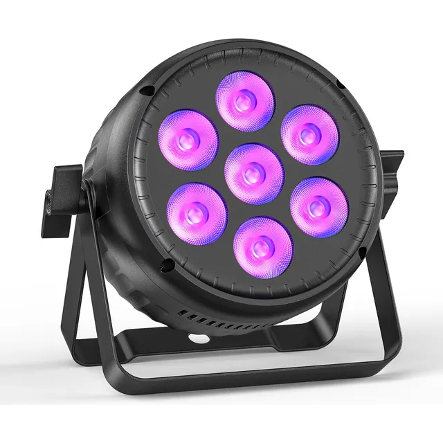 7×35w Rgbw Luces De Escenario Luces De Fiesta Dmx Dj U'king