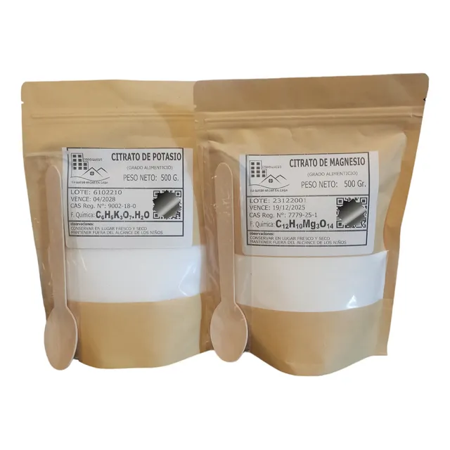 Citrato De Potasio + Citrato De Magnesio (kit Intermedio)
