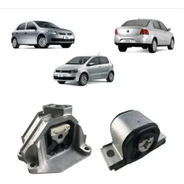 Par Coxim Motor Ld Esquerdo E Direito Original Gol G5/ Fox 
