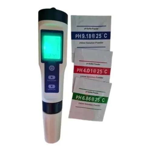 Medidor De Ph 5 En 1. Ph, Tds, Salinidad, Ec Y Temperatura