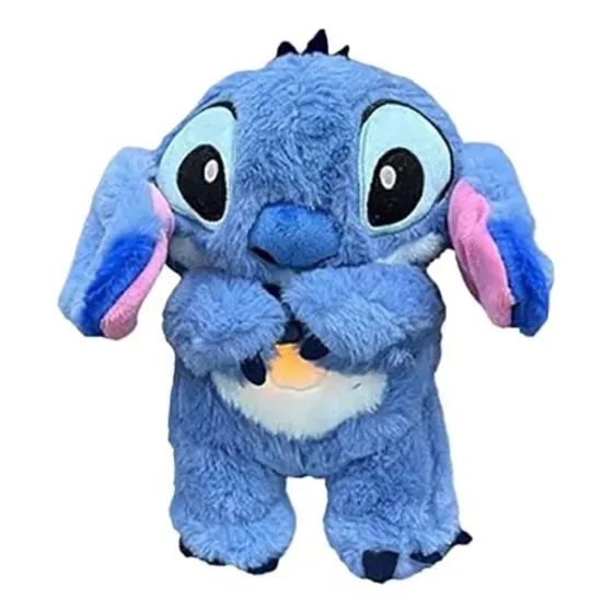 Peluche Stich Que Respira Con Sonidos Relajantes + Pilas