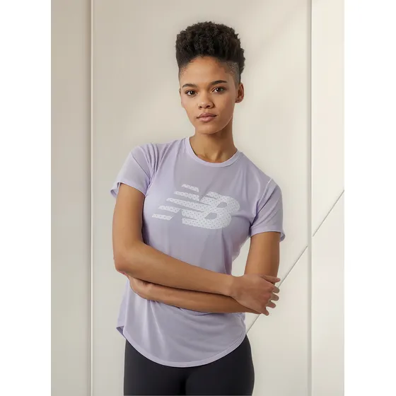 Remera New Balance De Dama - Wt23224cyi
