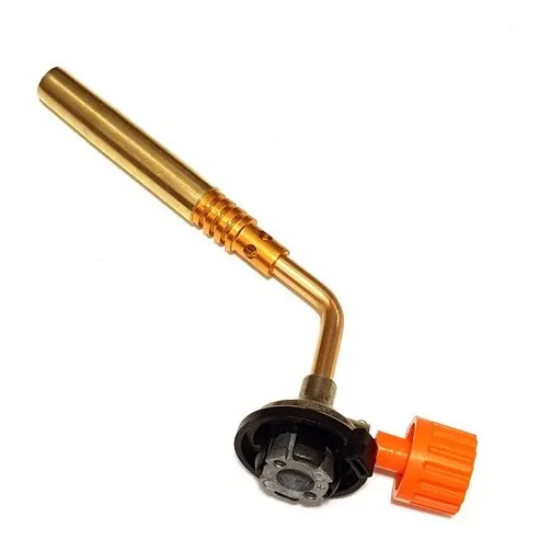 Bico Maçarico Portátil Bico Fino 150mm Regulável P/ Cartucho