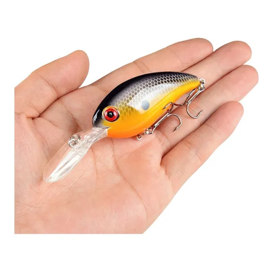 Señuelo De Pesca Topwater Wobbler Crankbait Anzuelo Pescar