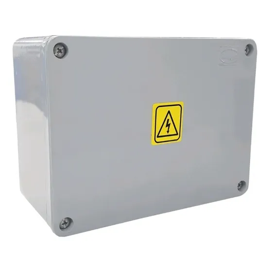 Caja De Paso Estanca Ip65 Aluminio 100x150x75mm Conextube