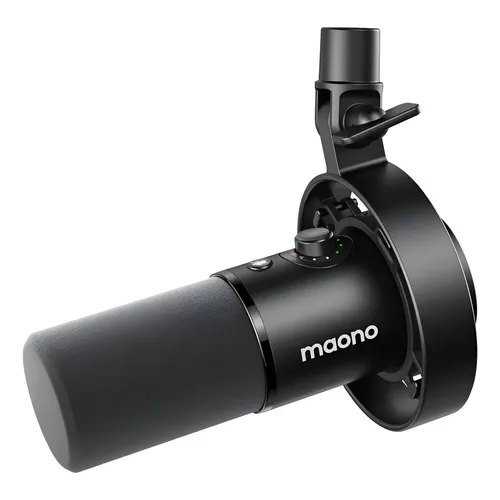 Micrófono Dinâmico Maono (xlr Usb) Pd300x Para Grabación