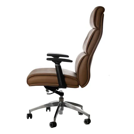 Cadeira Escritório Presidente Ergonômica Base Alumínio 3d