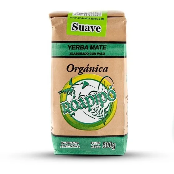 Pack 6 X 1 K Yerba Roapipo Orgánica Suave 