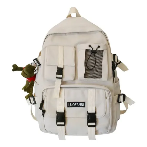 Mochila Escolar Japonesa De Moda Ideal Escuela Liceo Viaje 