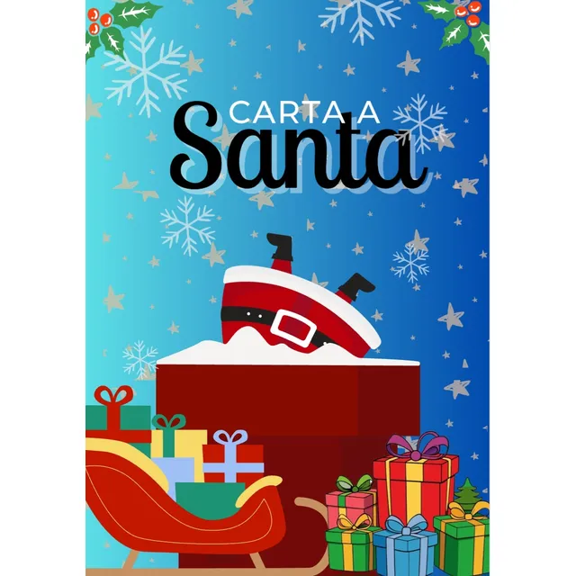 Carta A Santa Libro Digital Oara Los Más Pequeños