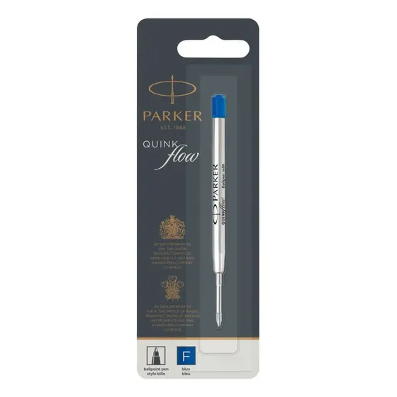 Repuesto De Bolígrafo Quinkflow Azul 0.5 Parker